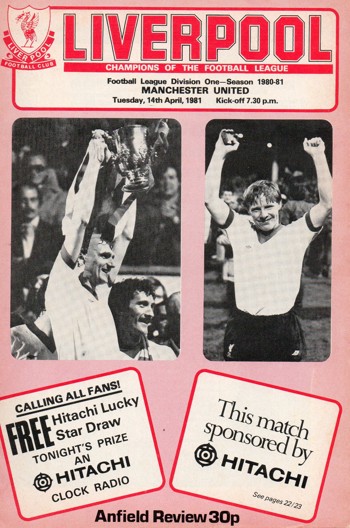 Match programme